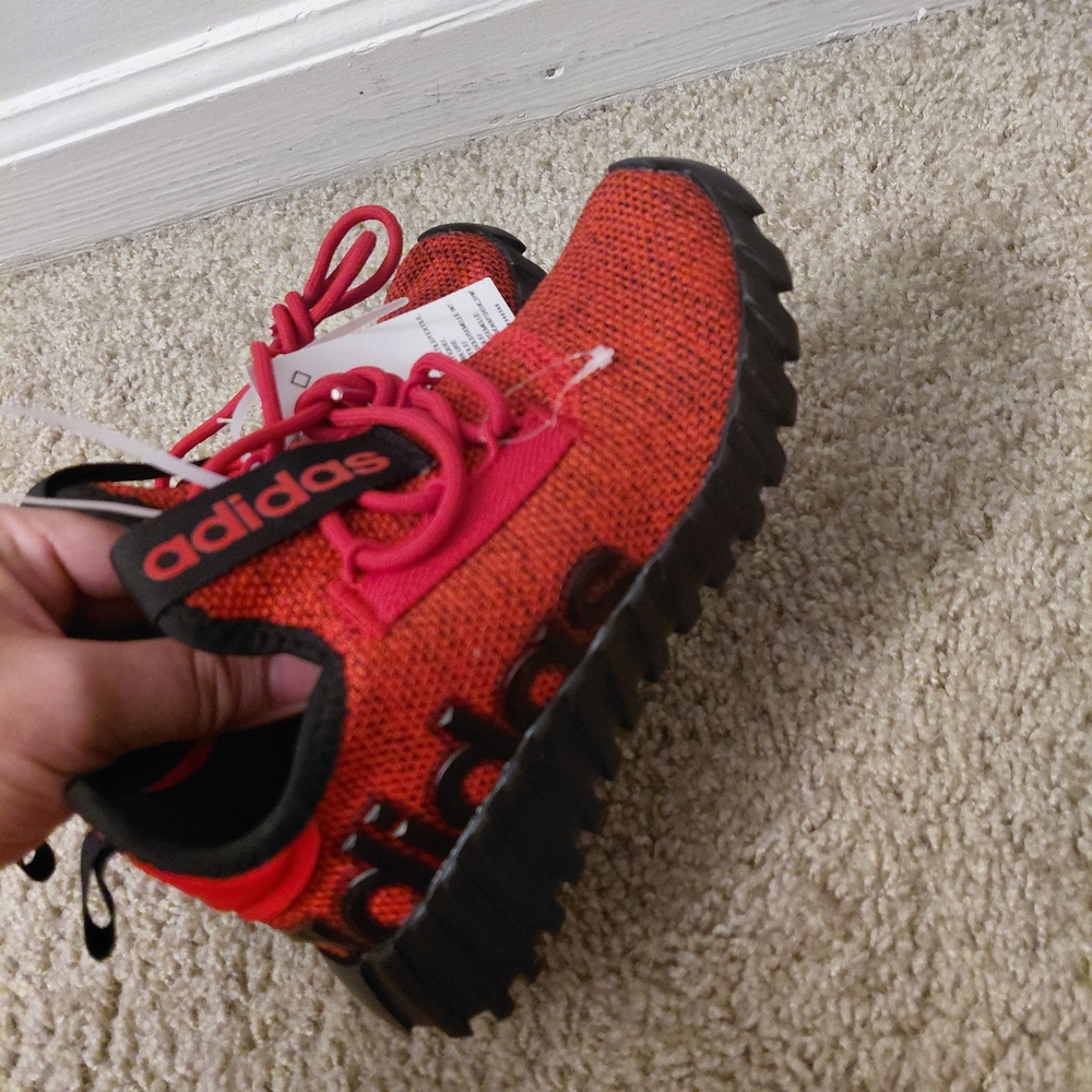 Adidas Kids Red Sneakers
